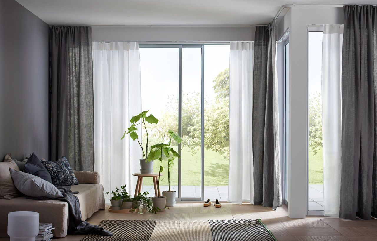 Creative Window Treatments For Spring | Gardinen Wohnzimmer in Modern Gardinen Wohnzimmer Ikea