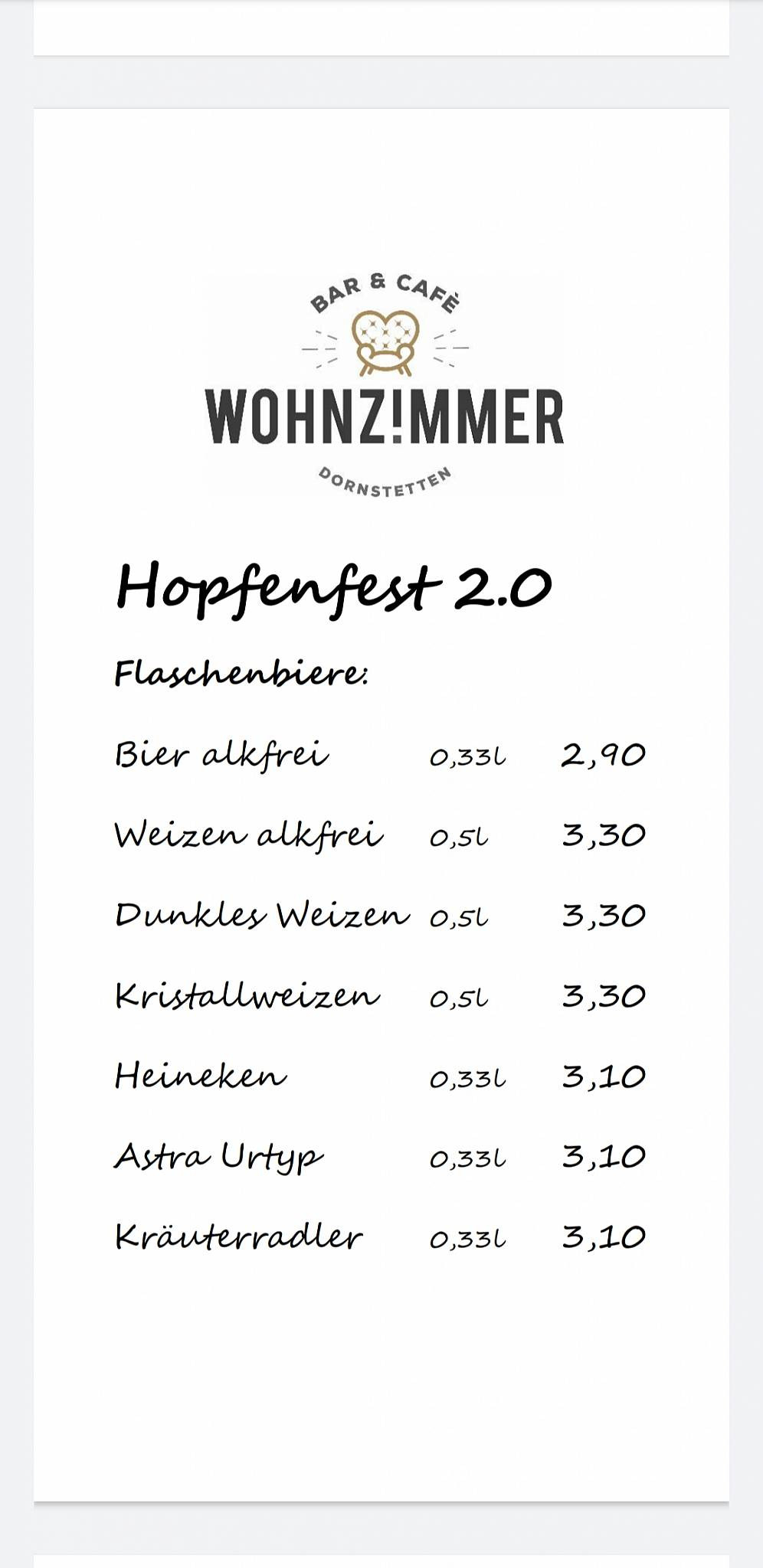 Menu At Wohnzimmer Dornstetten Pub &amp; Bar, Dornstetten regarding Wohnzimmer Dornstetten