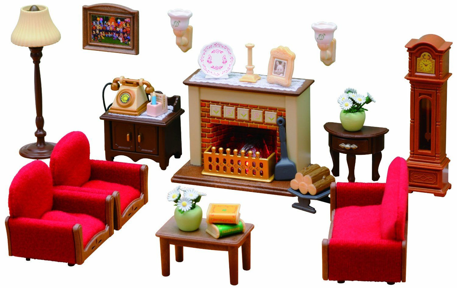 Sylvanian Families Luxury Living Room Set: Amazon.de: Spielzeug within Sylvanian Families Wohnzimmer