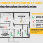 Rauchmelder Richtig Anbringen – Wo Und In Welchen Räumen Müssen Pertaining To Rauchmelder Im Wohnzimmer