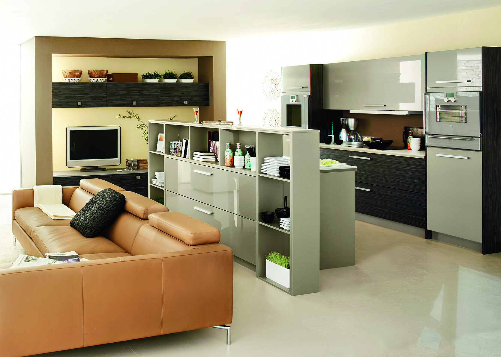 Offene Küche Mit Wohnzimmer: Einrichtungstipps within Küche Wohnzimmer