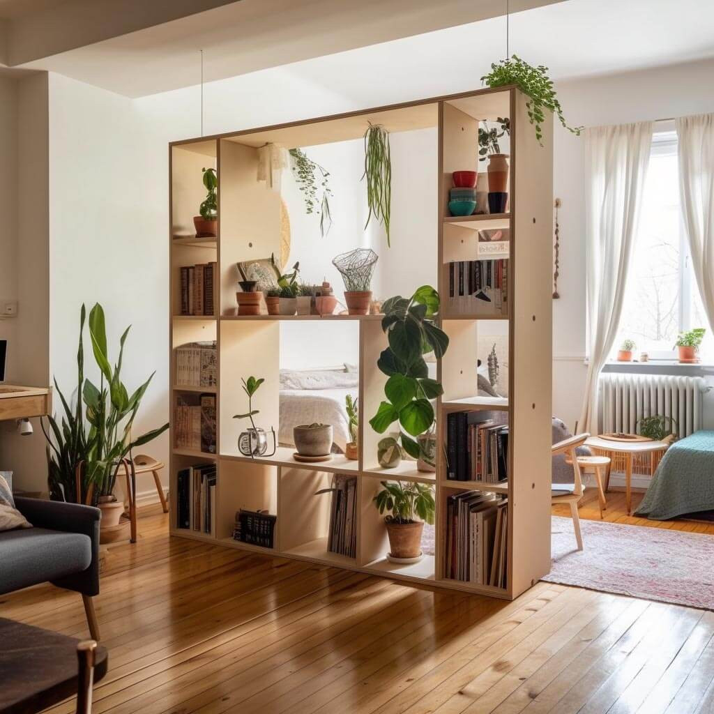 Raumteiler-Ideen Für Deine Wohnung • My Tiny Home inside Trennwand Wohnzimmer